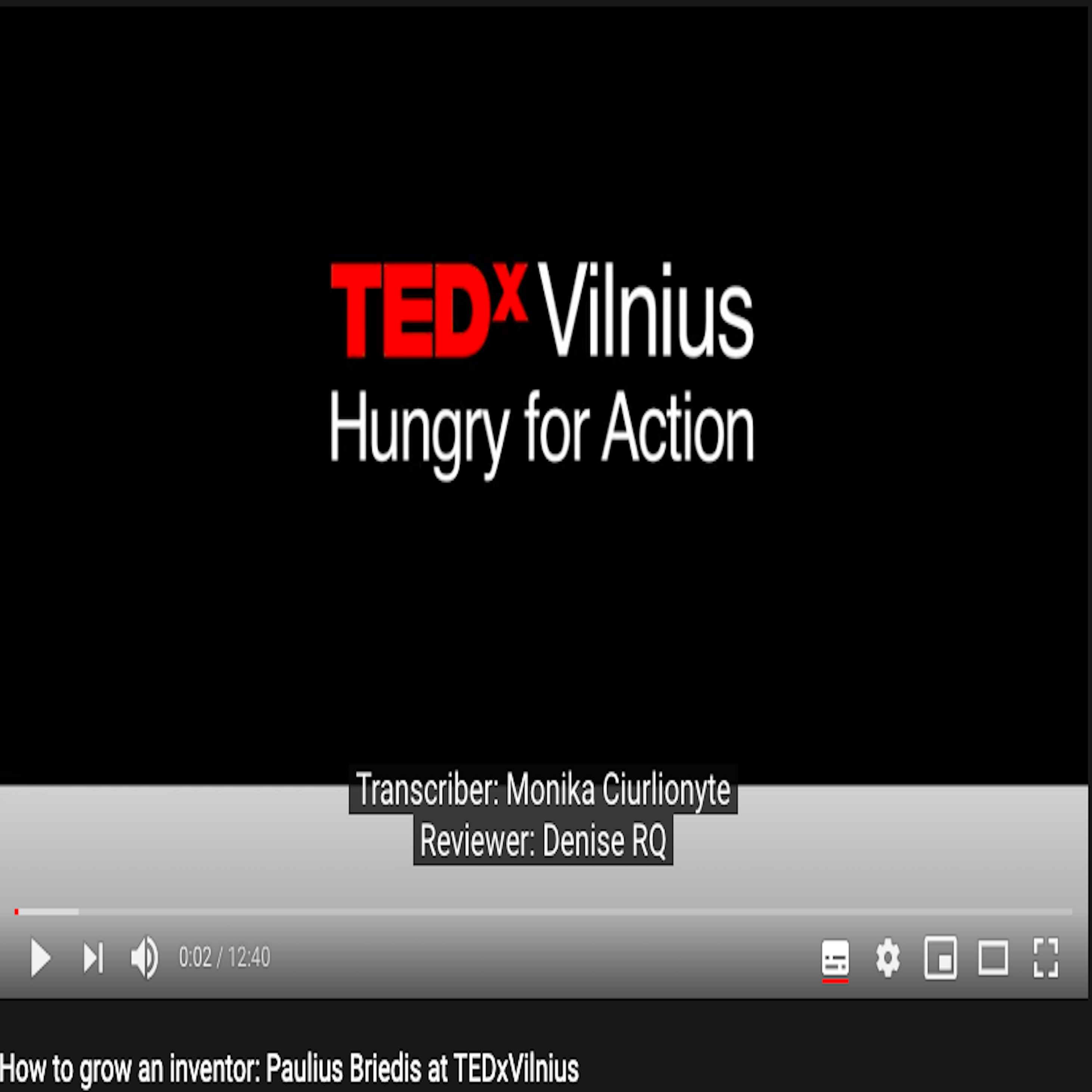 How to grow an inventor: Paulius Briedis at TEDxVilnius