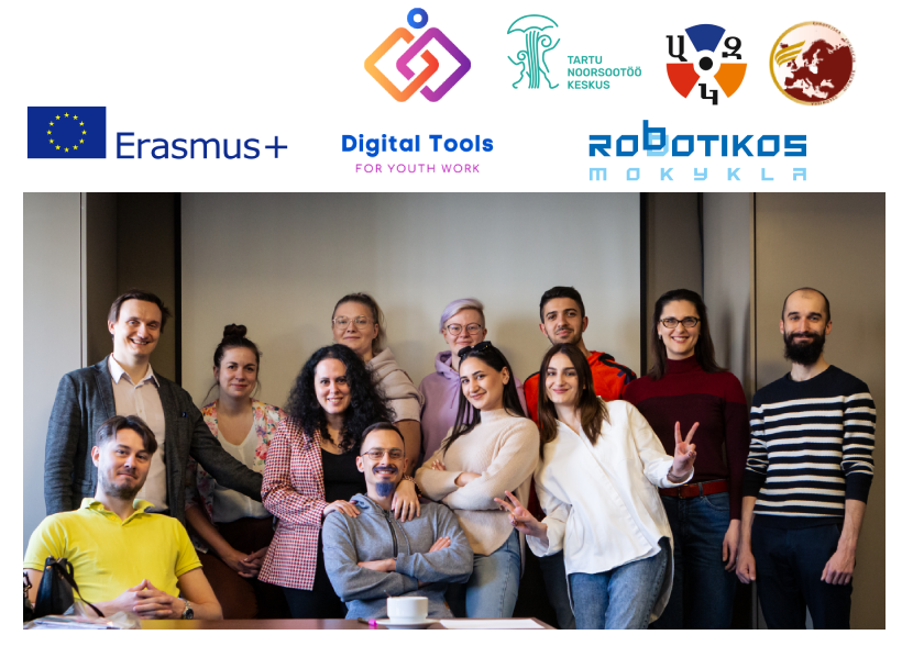 Įvyko tarptautinis projekto “Digital Tools for Youth Work” susitikimas