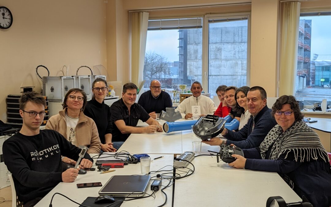 Naujo projekto “Sailing Into Opportunities” kūrybinės komandos susitikimas Vilniuje